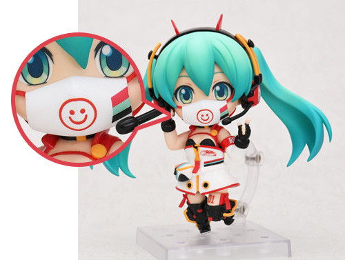 良笑社公开粘土人Racing初音未来2020版初回特典口罩