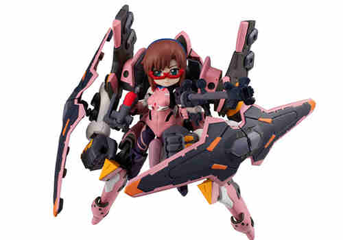MegaHouse推出Desktop Army《福音战士新剧场版》真希波&EVA 8号机α