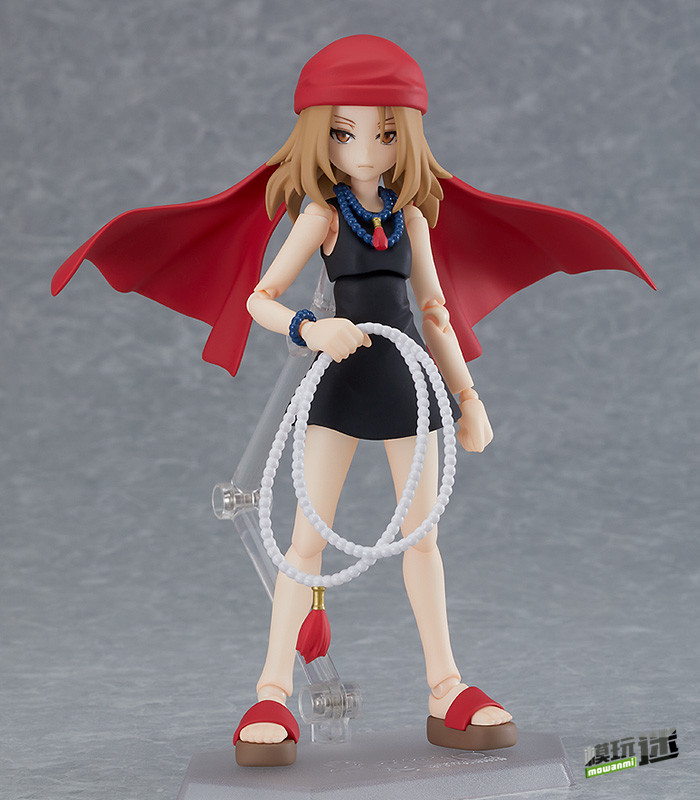 MaxFactory推出figma-546《通灵王》恐山安娜可动人偶