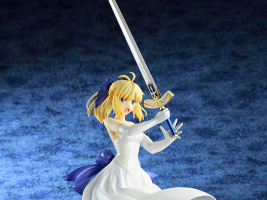 BellFine再版《命运之夜：无限剑制》Saber 白礼服1/8手办