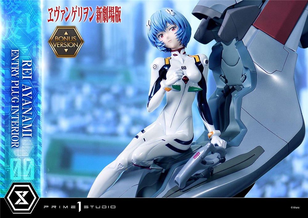 P1S推出《福音战士新剧场版》绫波零1/4雕像