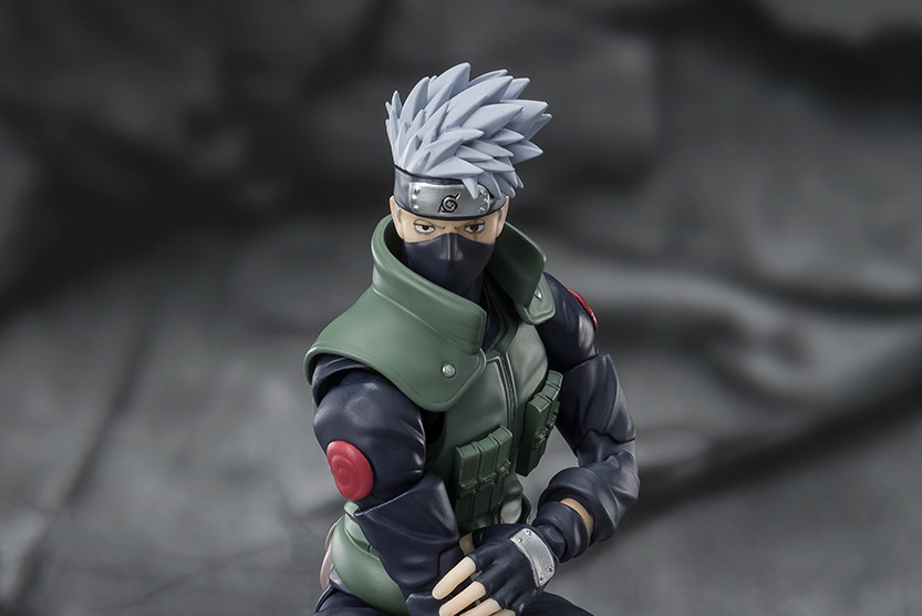 万代推出SHF《火影忍者疾风传》旗木卡卡西 -大名鼎鼎的写轮眼英雄-可动人偶