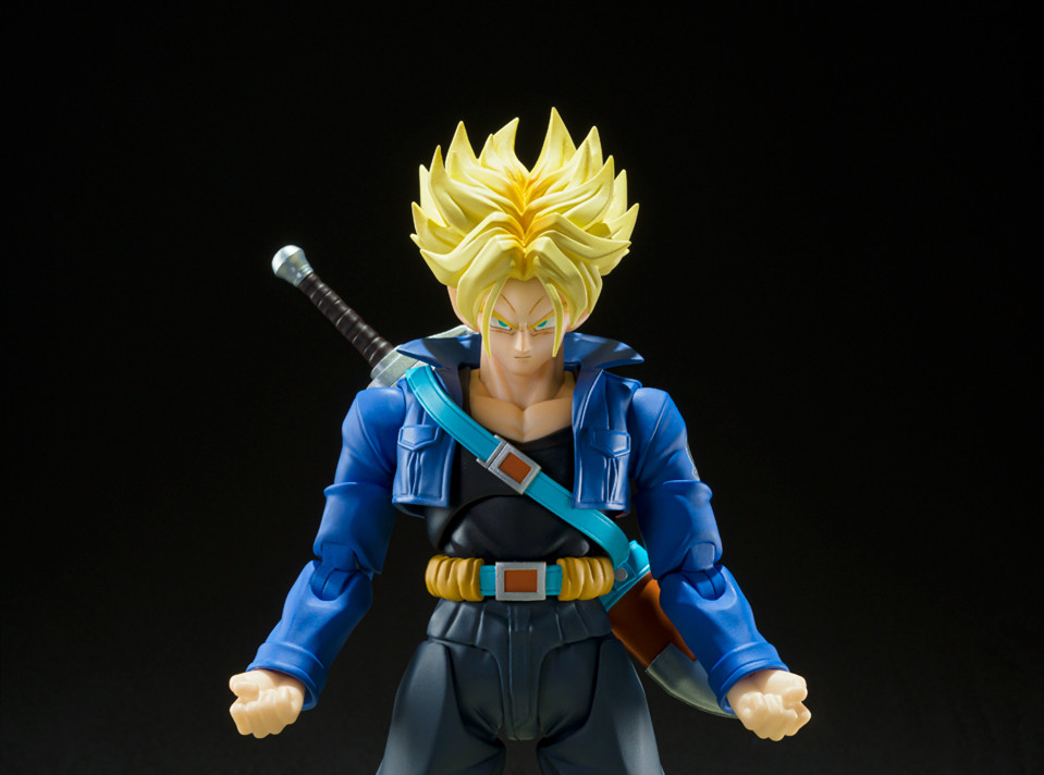 万代推出SHF《龙珠Z》超级赛亚人特兰克斯-来自未来的少年-可动人偶
