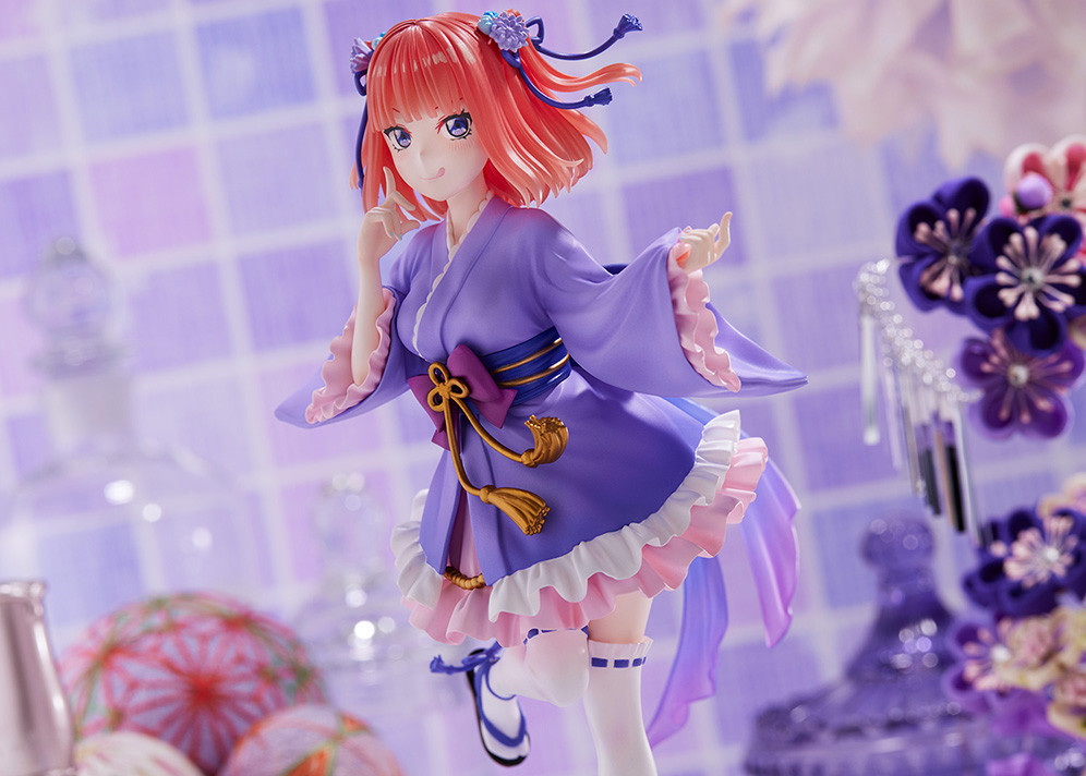 F:NEX推出TENITOL《五等分的新娘》中野二乃 迷你裙浴衣Ver. 手办