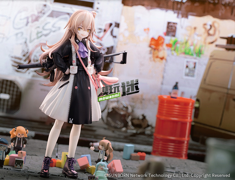 Hobby Max推出《少女前线》UMP45 特工垂耳兔Ver.1/7手办