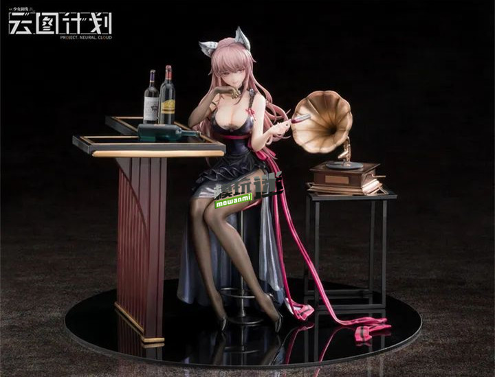 逆转工作室推出《少女前线：云图计划》帕斯卡 绛夜沉醉1/7手办
