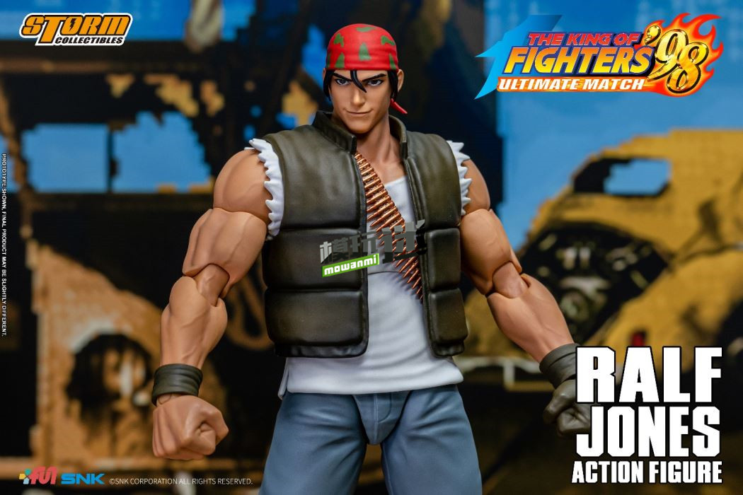 Storm Collectibles推出《拳皇98UM》拉尔夫·琼斯 1/12可动人偶