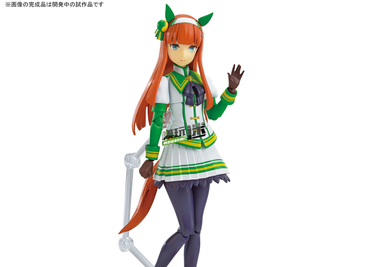 万代推出FRS《赛马娘》无声铃鹿 拼装人偶