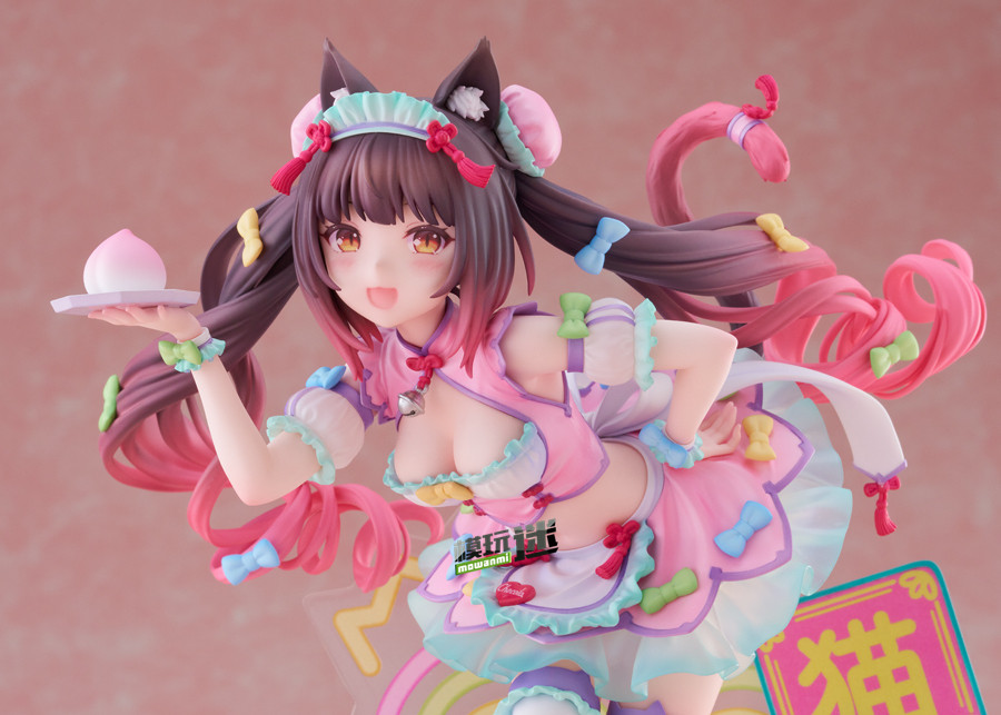 Claynel推出《猫娘乐园》巧克力 梦幻中华风Ver.1/7手办