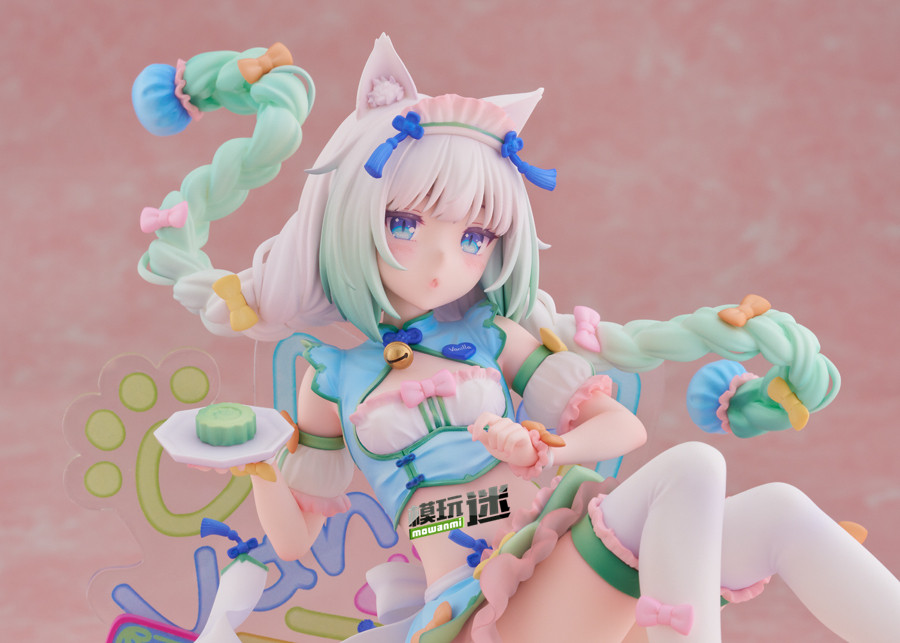 Claynel推出《猫娘乐园》香草 梦幻中华风Ver.1/7手办