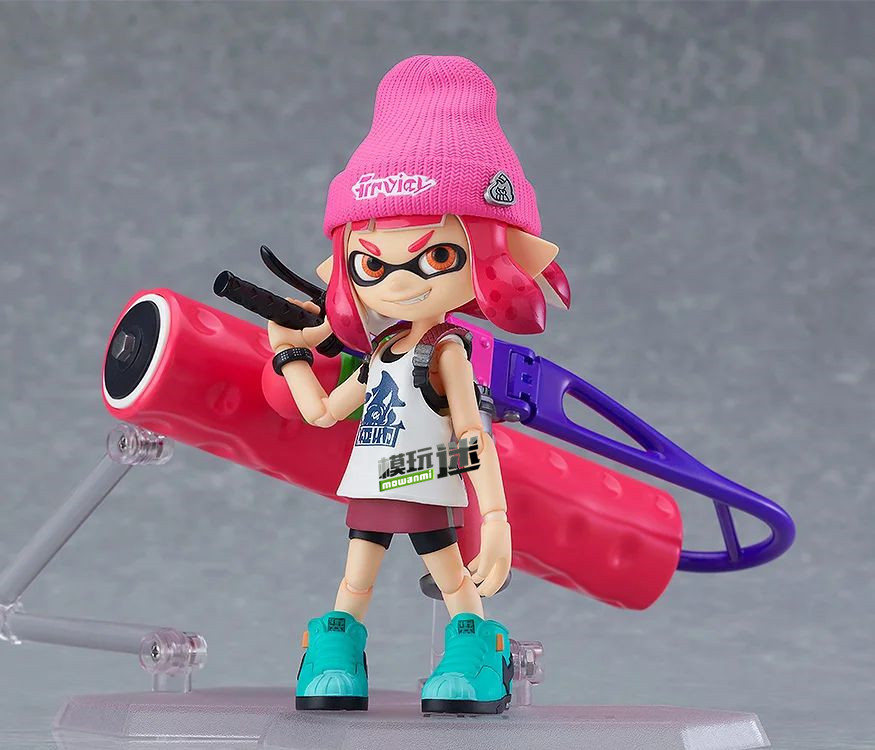 良笑社再版figma-400-DX《斯普拉遁》女孩 DX版可动人偶