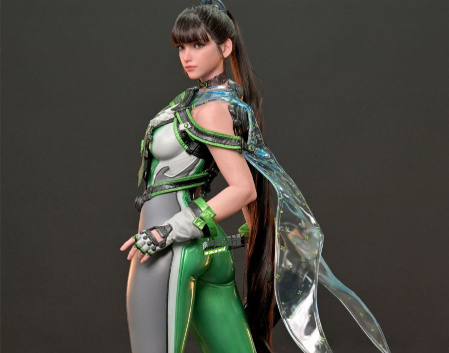 JND Studios推出《剑星》伊芙与迅驰 1/3雕像